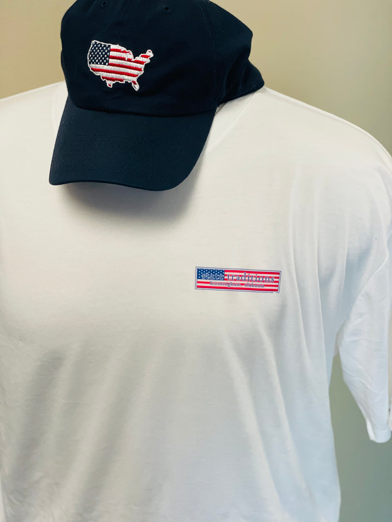 ST America Banner T-Shirt White