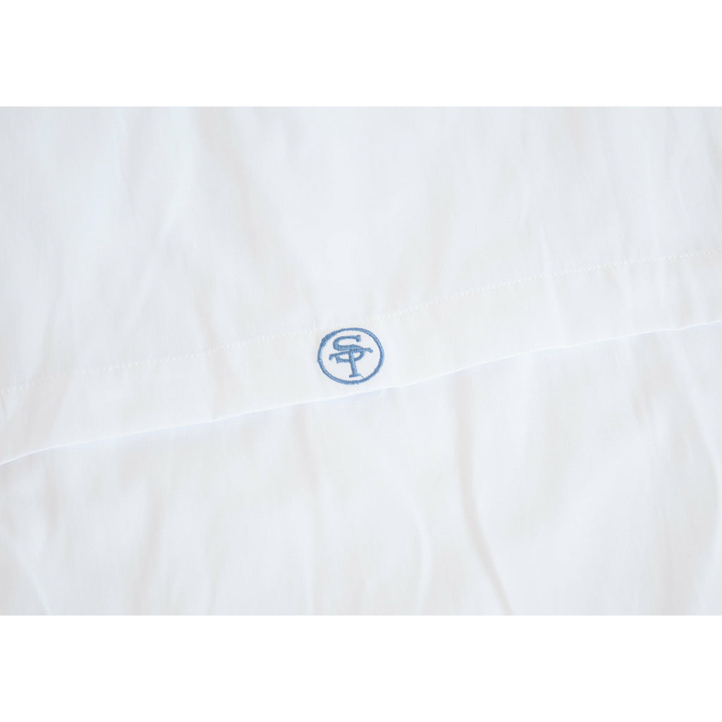 Coastline Vented Woven Shirt White