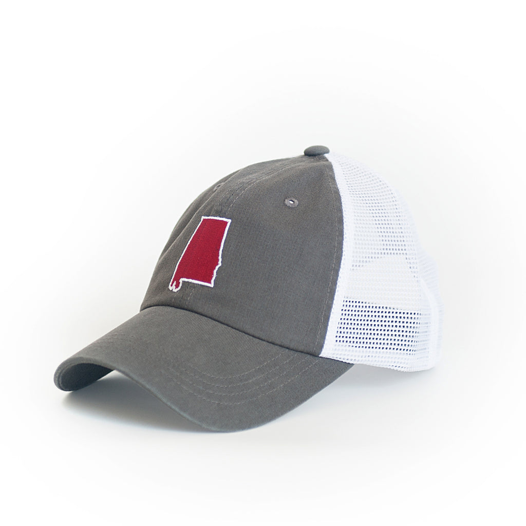 Alabama Tuscaloosa Gameday Trucker Hat Grey