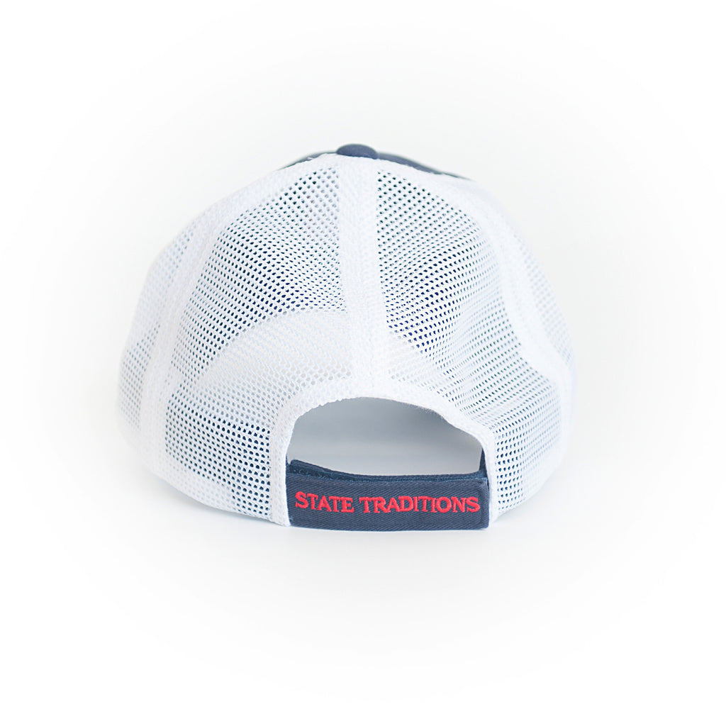 Mississippi Oxford Gameday Trucker Hat Navy