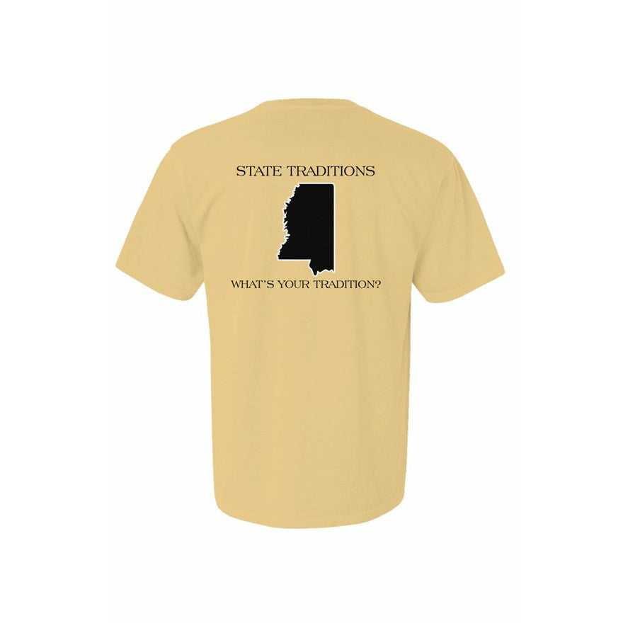Mississippi Hattiesburg Gameday T-Shirt Gold