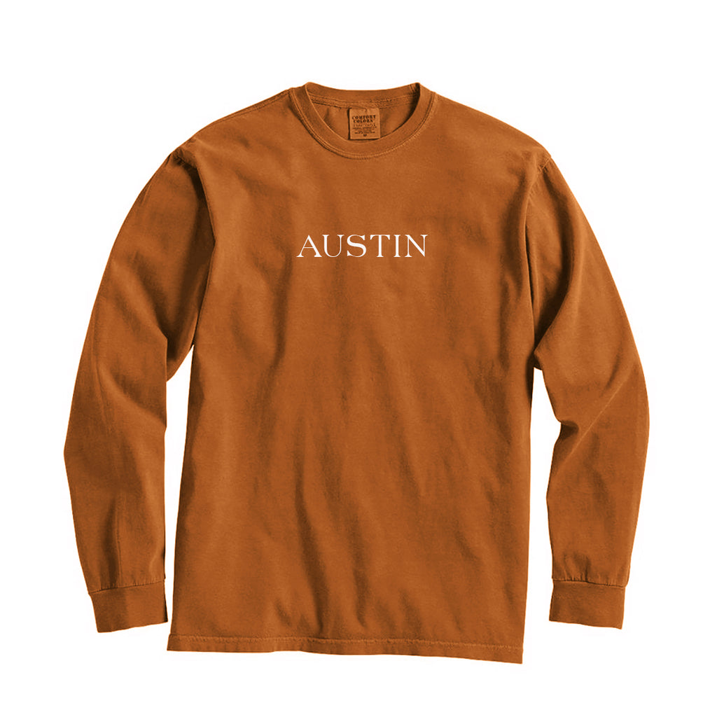 Texas Austin City Series Long Sleeve T-Shirt