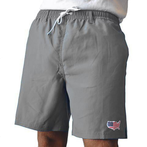 America Traditional Swimwear Grey