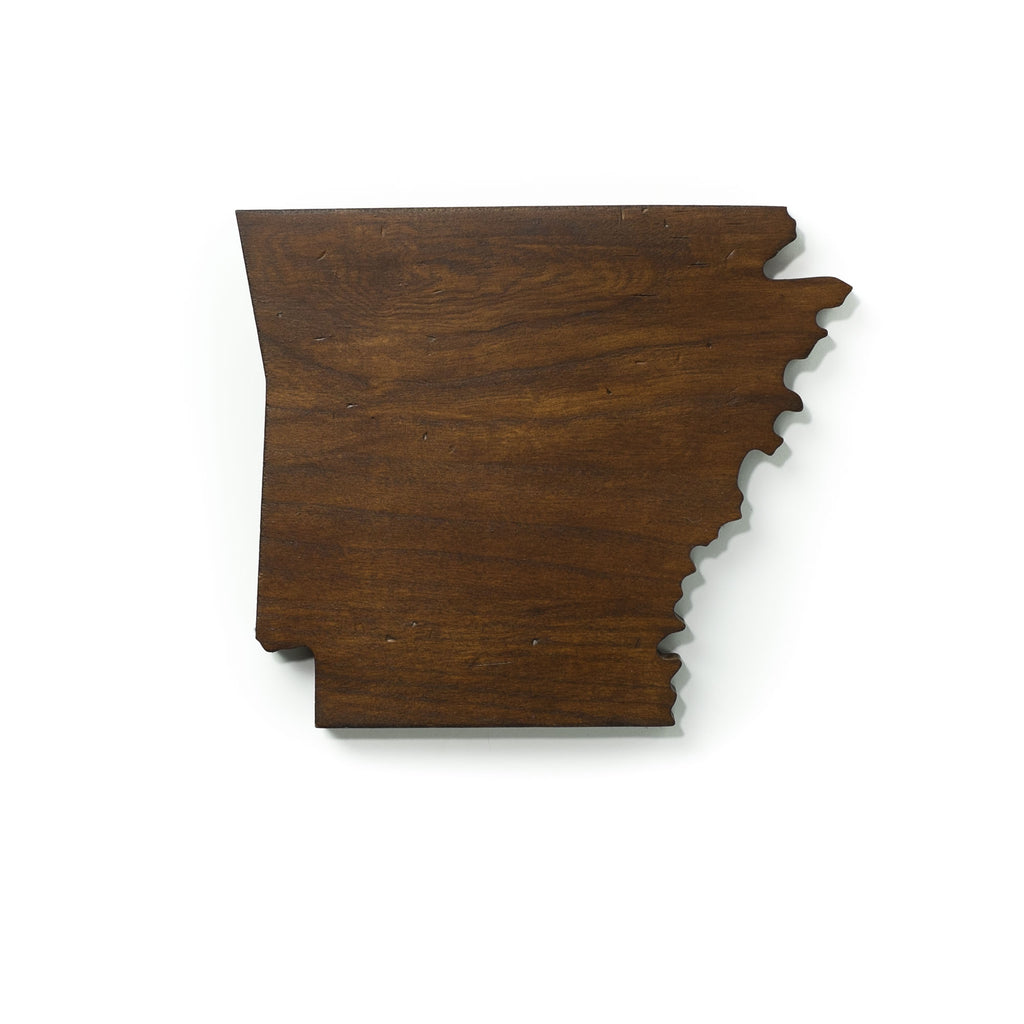 Wooden State of Arkansas - Magnetic Key Holder