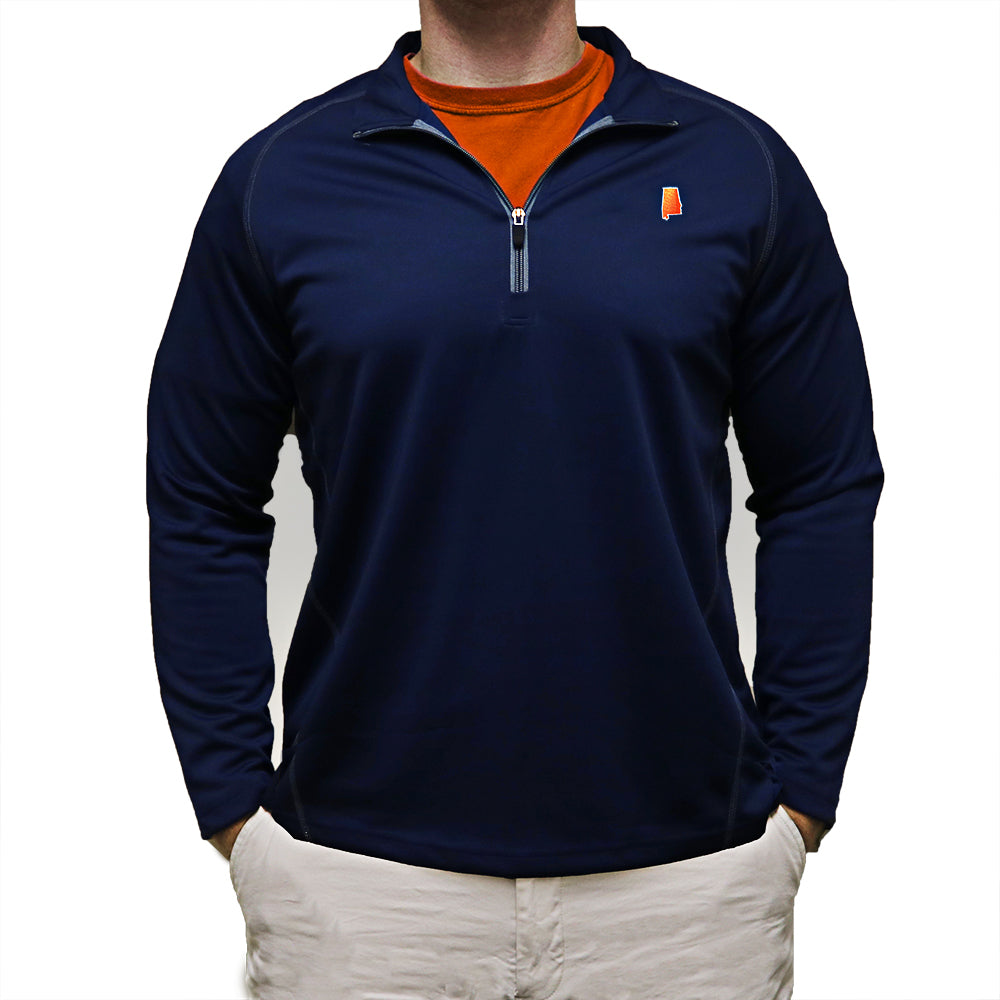Alabama Auburn Gameday Performance Pullover Navy