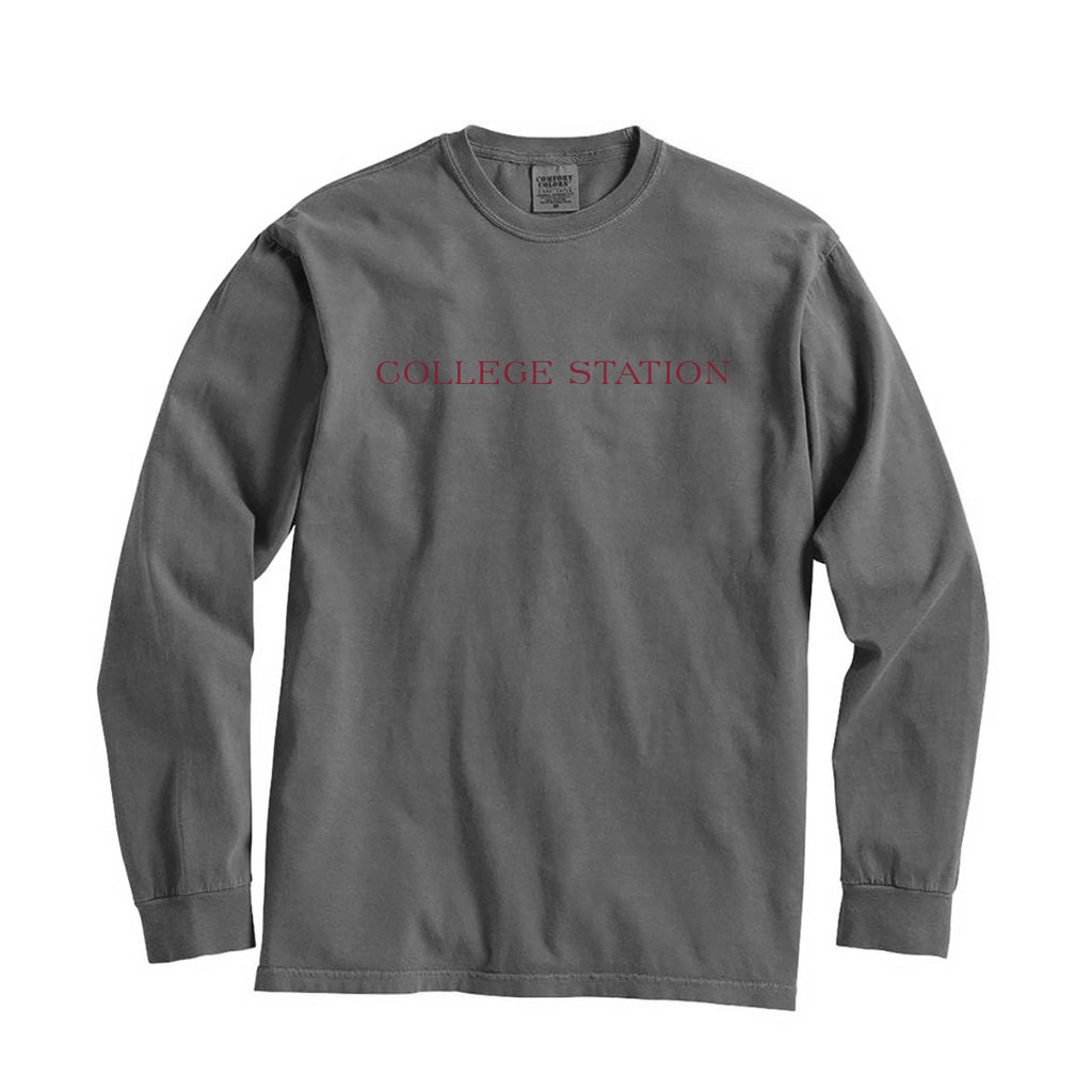 Texas College Station City Series Long Sleeve T-Shirt
