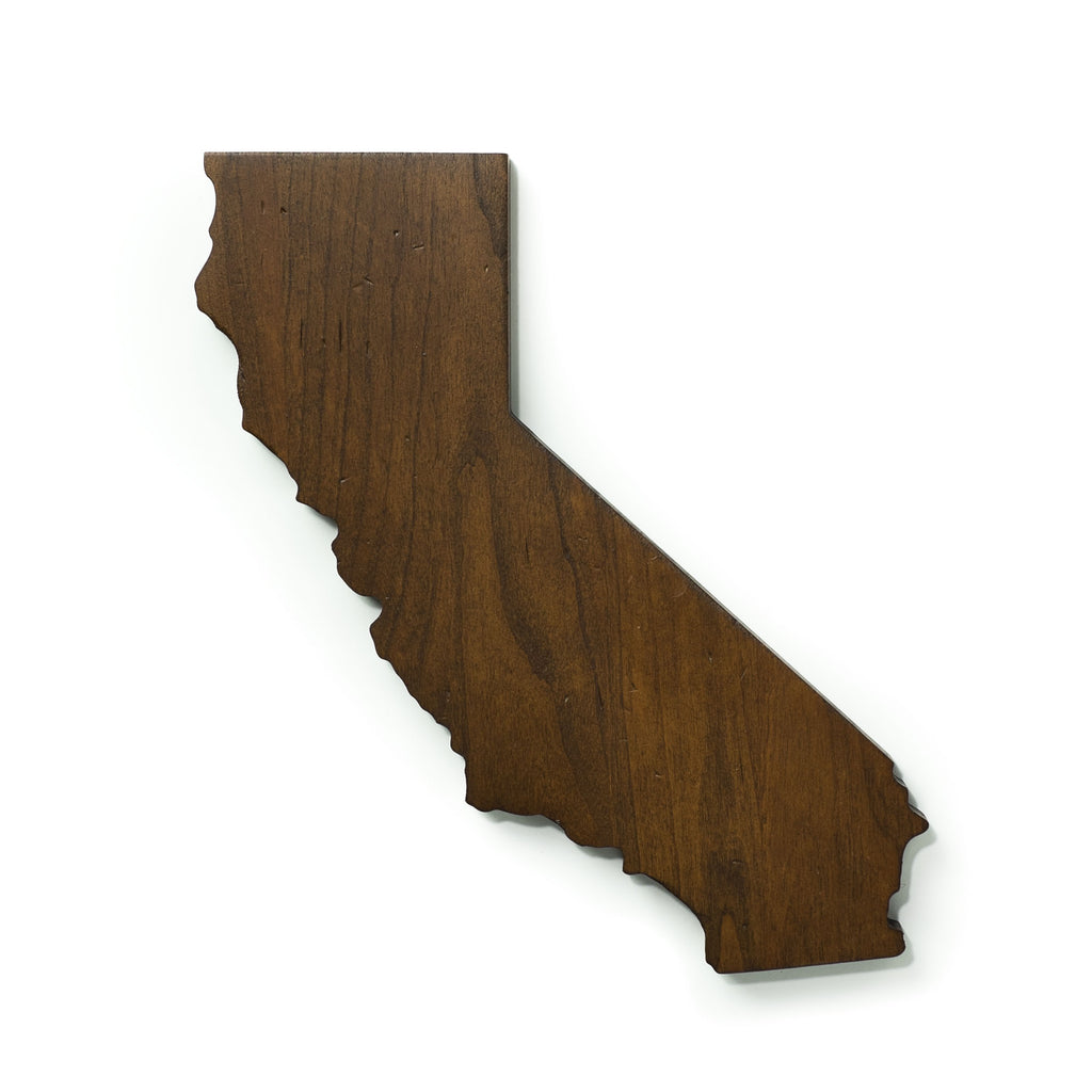 Wooden State of California - Magnetic Key Holder