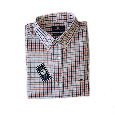 Virginia Charlottesville Gameday Tattersall Long Sleeve Shirt