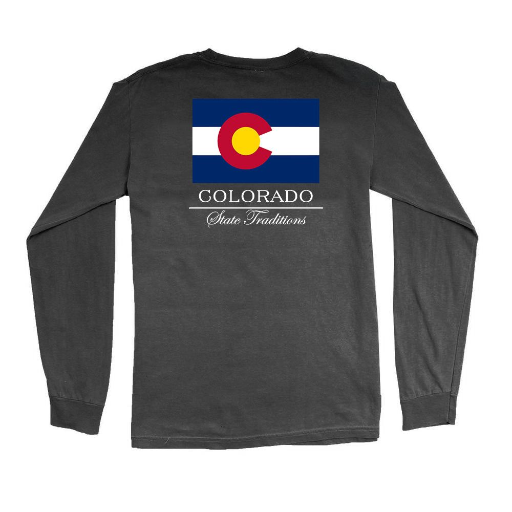 Colorado State Flag Long Sleeve T-Shirt