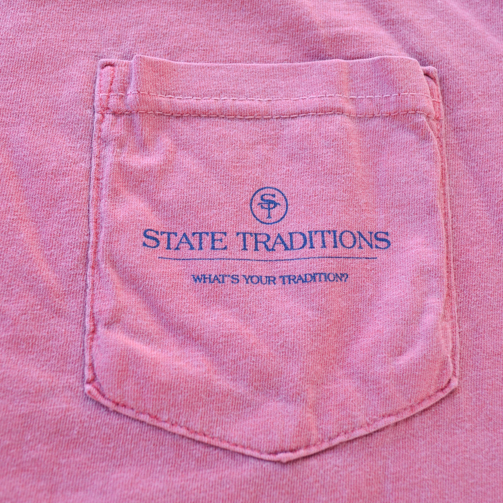 State Traditions Logo T-Shirt Brick