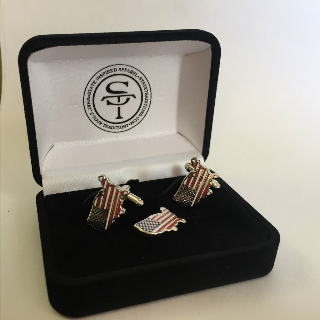 America Traditional Cuff Links Set
