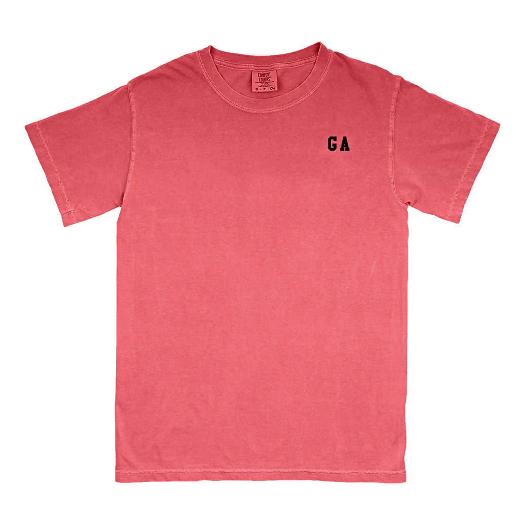 Georgia "GA" State Letters T-Shirt