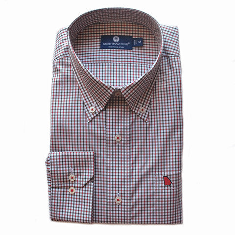 Georgia Athens Gameday Statesman Button-Down Shirt