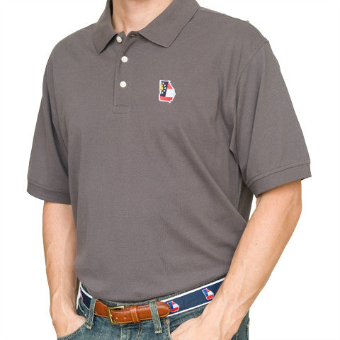 Georgia Traditional Polo Grey