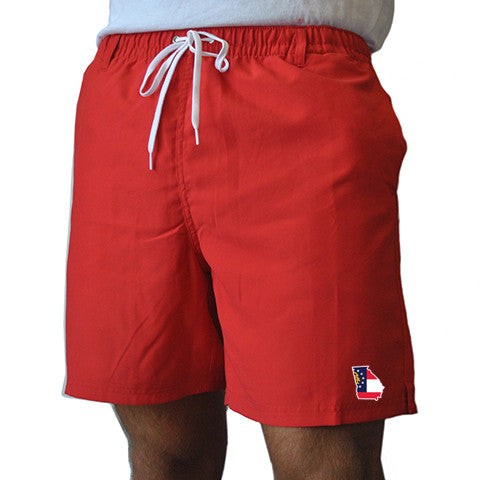 Georgia Traditional Swimwear Red