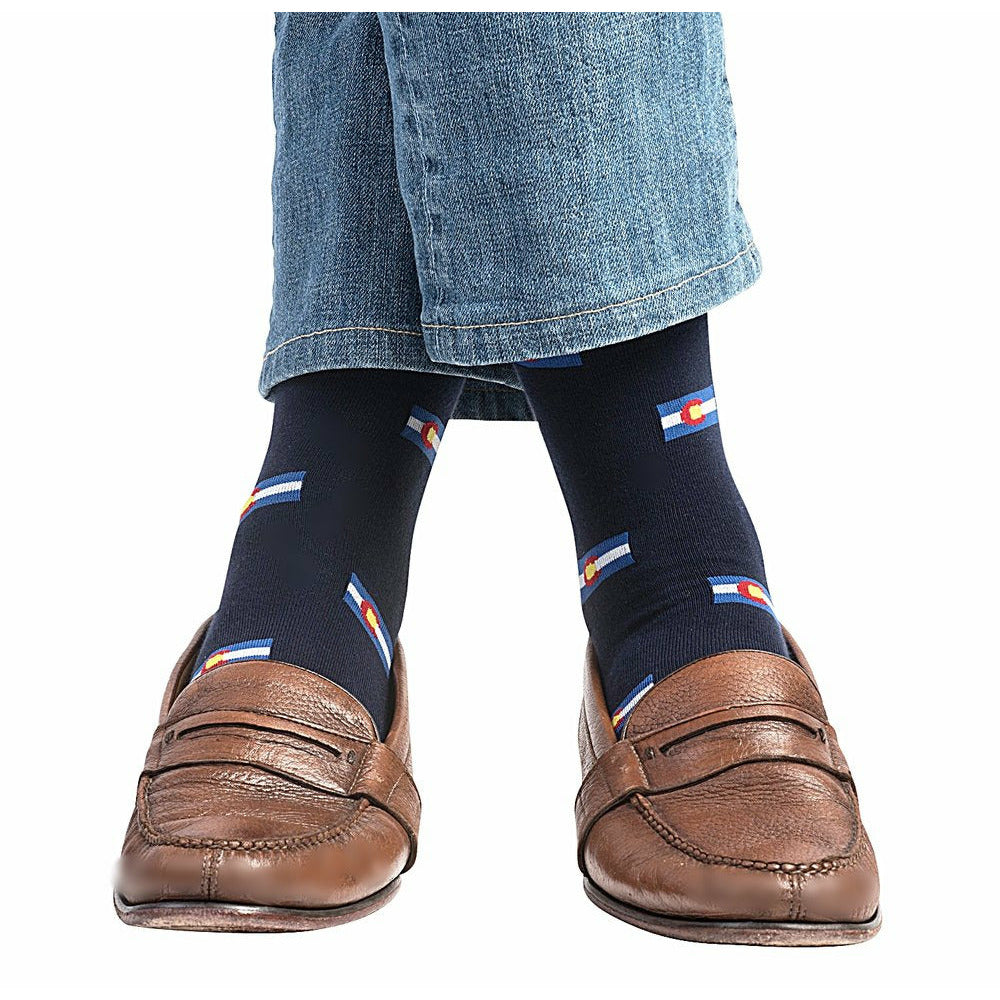 Colorado Flag Premium Socks by JL The Brand