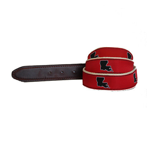 Louisiana Lafayette Gameday Belt