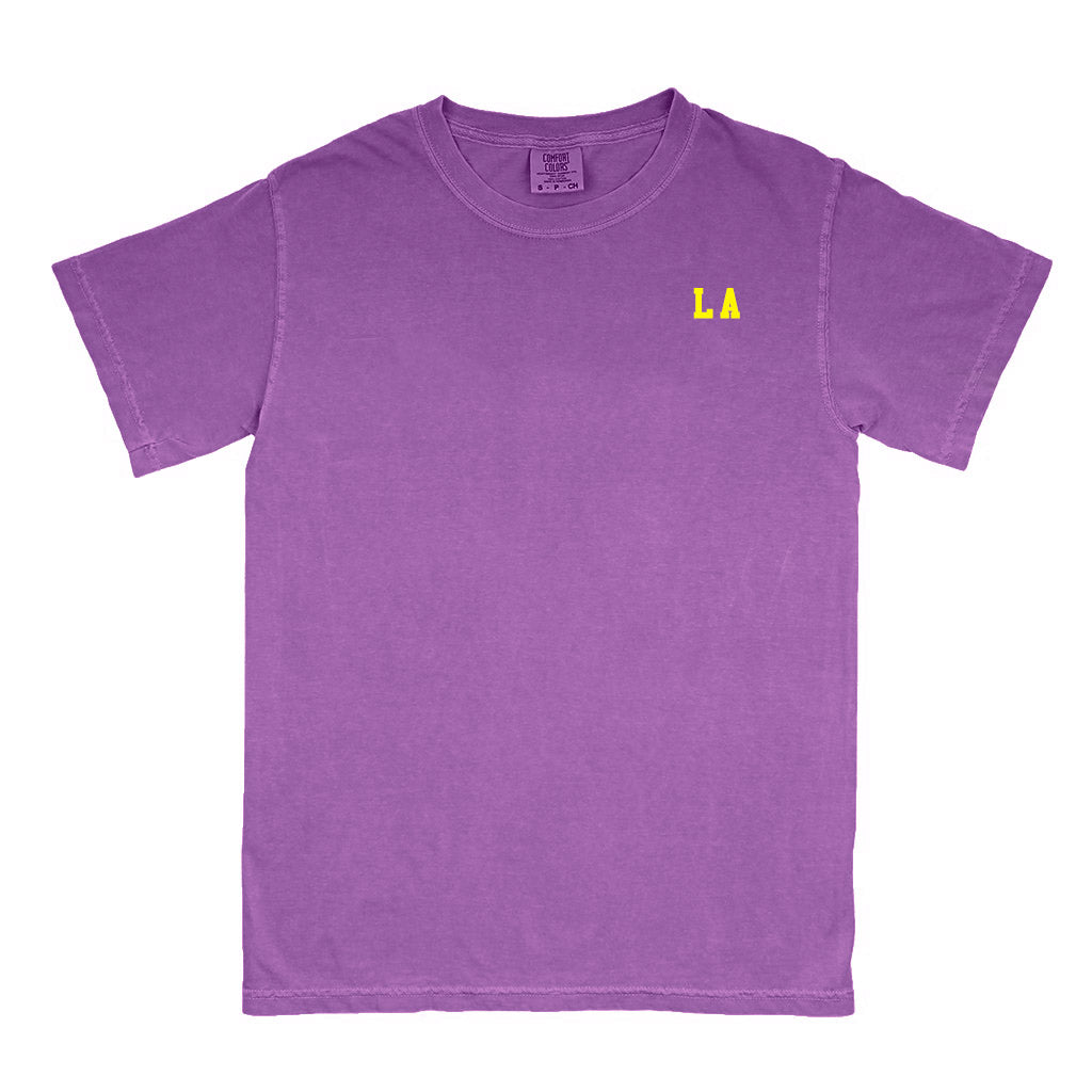 Louisiana "LA" State Letters T-Shirt