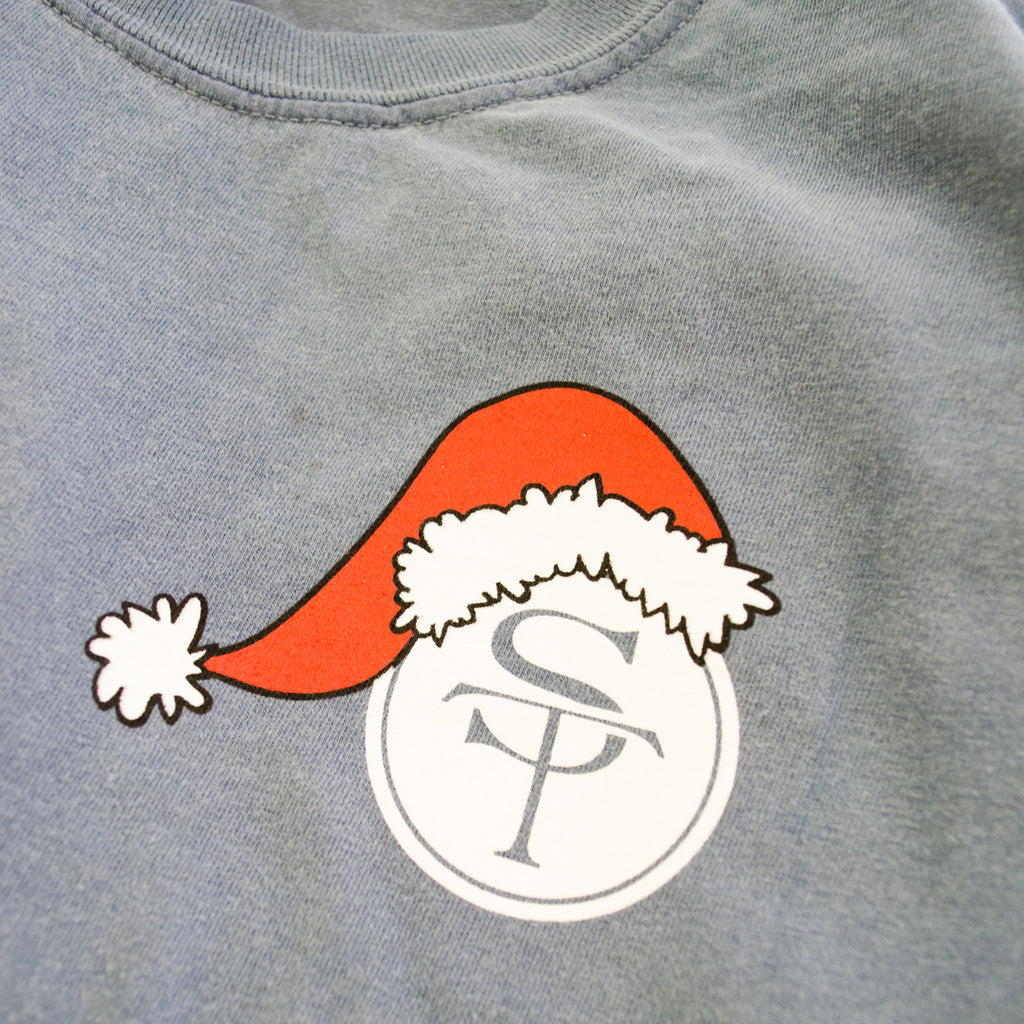 'Tis the Season Long Sleeve T-Shirt Blue Jean