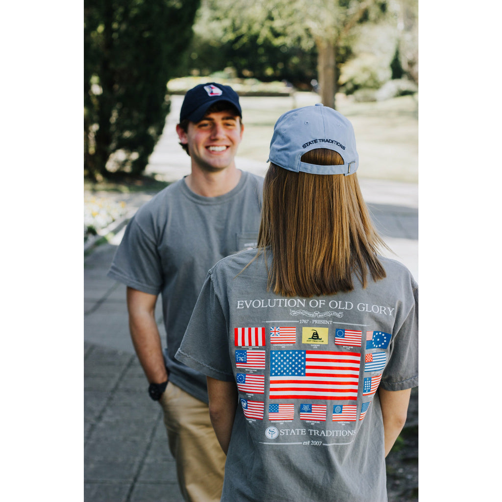 Old Glory T-Shirt Grey