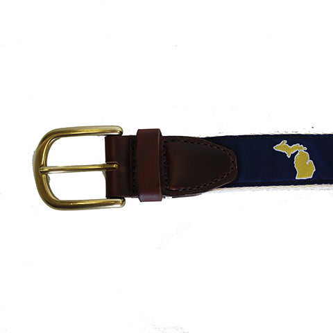 Michigan Ann Arbor Gameday Belt