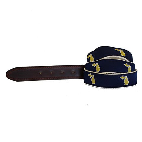 Michigan Ann Arbor Gameday Belt