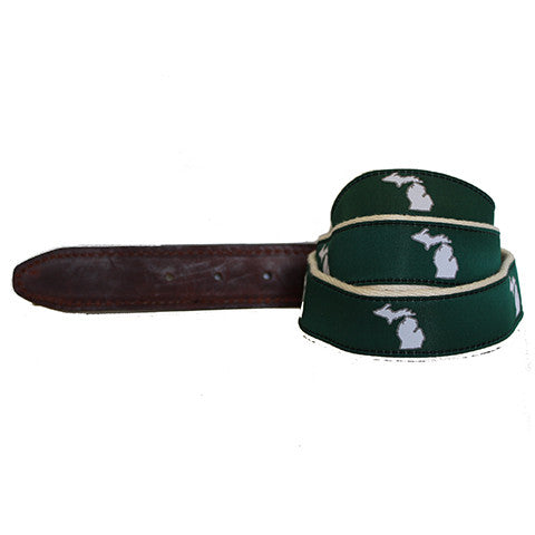 Michigan East Lansing Gameday Belt