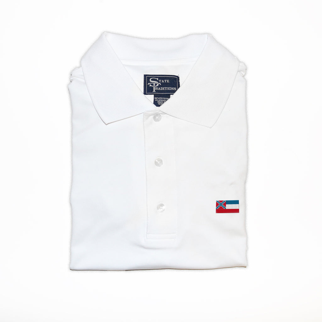 Mississippi Flag Performance Polo
