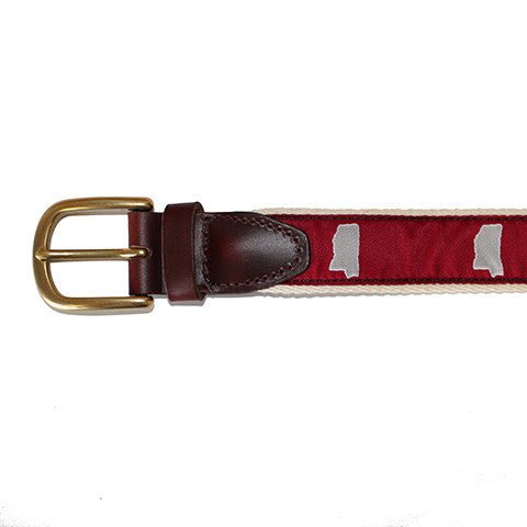 Mississippi Starkville Gameday Belt
