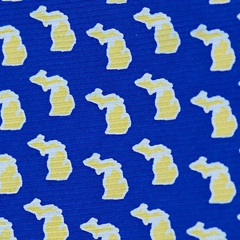 Michigan Ann Arbor Gameday Tie
