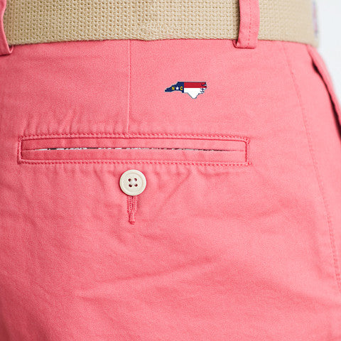 North Carolina Traditional Coastline Shorts Red