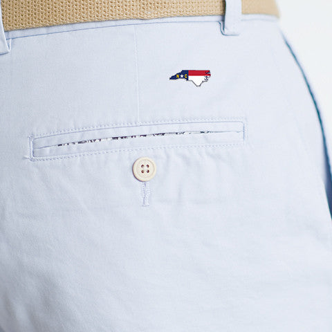 North Carolina Traditional Coastline Shorts Slate Blue