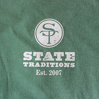 North Carolina Traditional Long Sleeve T-Shirt Green