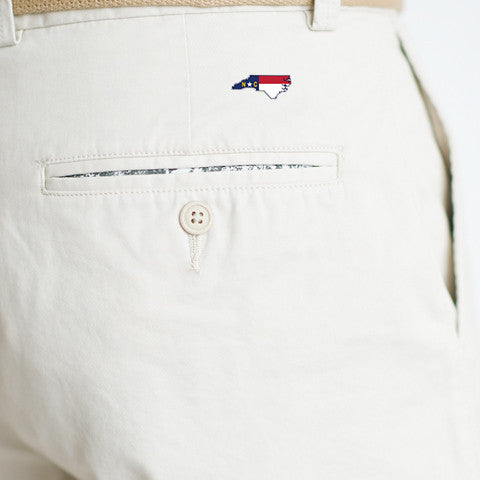 North Carolina Traditional Coastline Shorts Stone