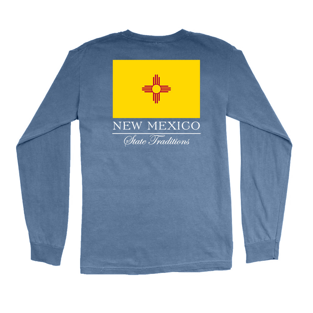 New Mexico State Flag Long Sleeve T-Shirt