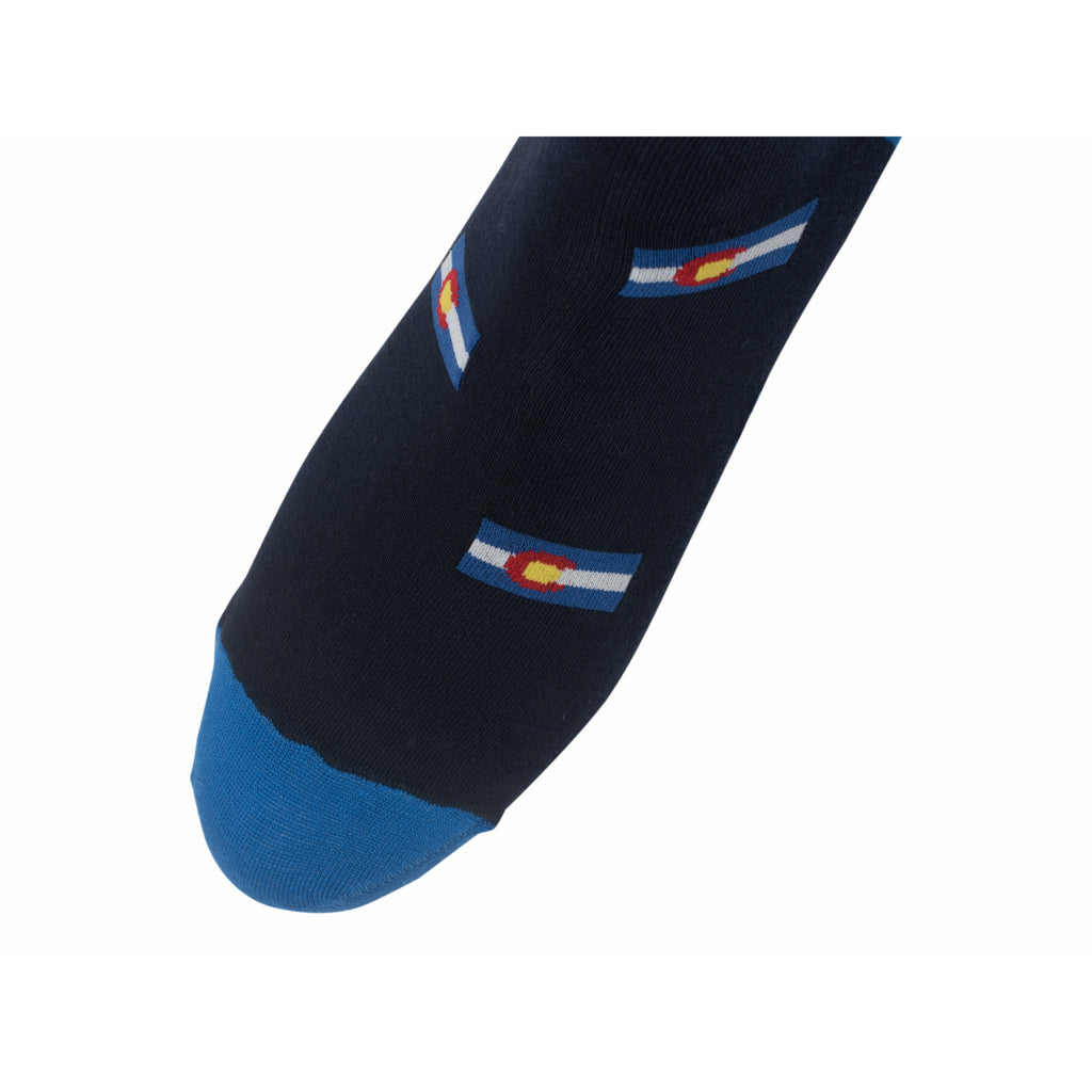 State Traditions Colorado Flag Premium Socks by JL The Brand