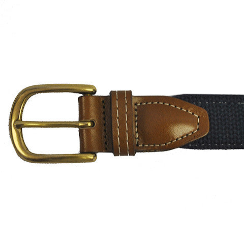 Georgia Traditional Embroidered Belt Navy