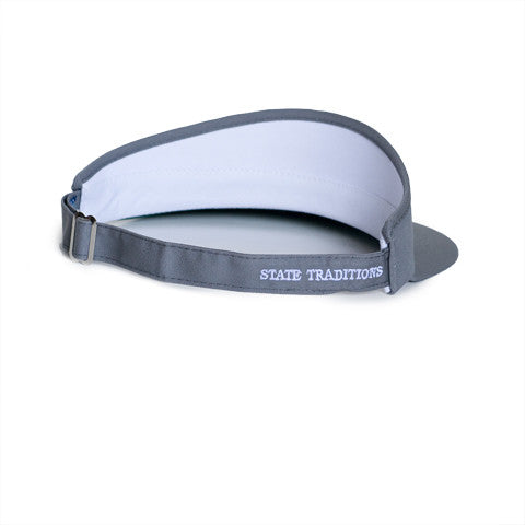 North Carolina Traditional Golf Visor Grey