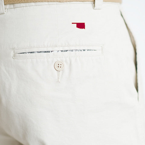 Oklahoma Norman Gameday Coastline Shorts Stone