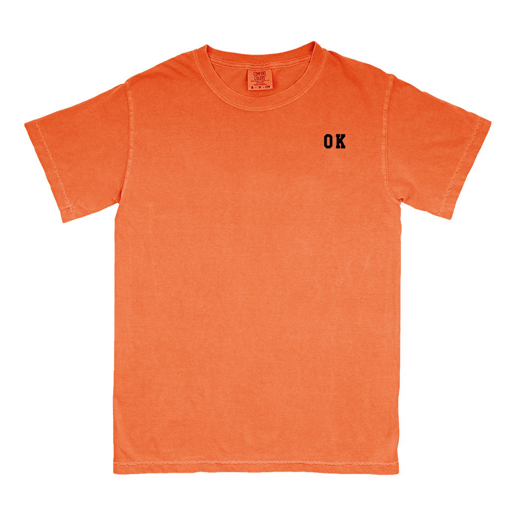 Oklahoma "OK" State Letters T-Shirt