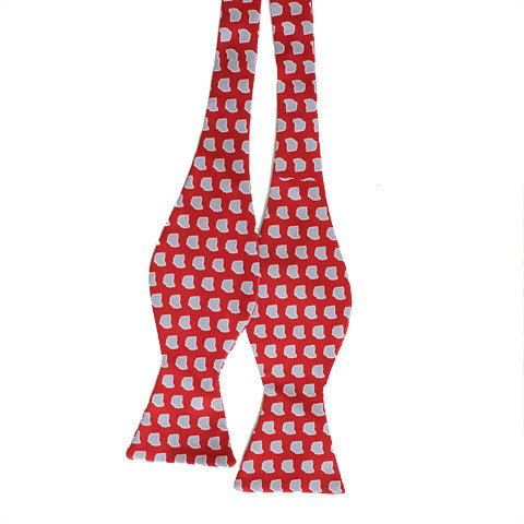 Ohio Columbus Gameday Bow Tie Scarlet
