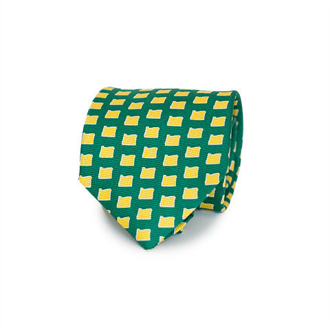 Oregon Eugene Gameday Tie Green