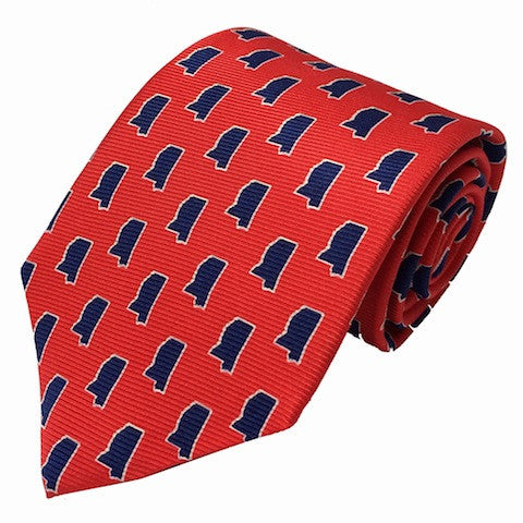 Mississippi Oxford Gameday Tie