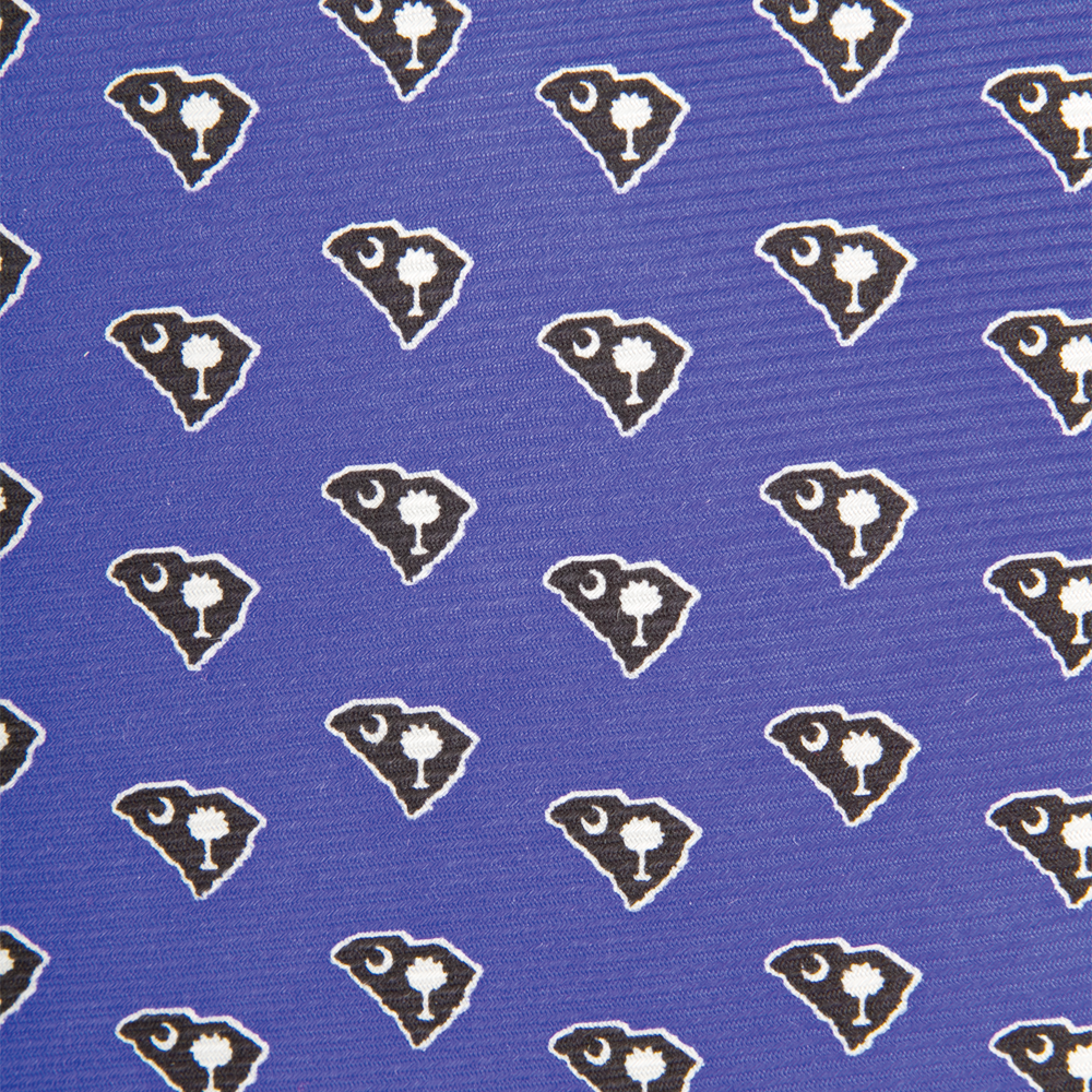 South Carolina Traditional Tie Blue with Navy