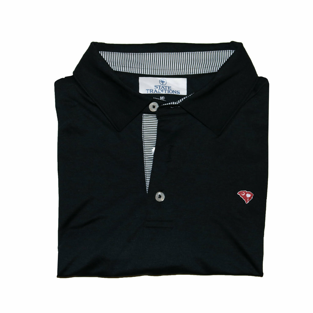 South Carolina Gameday Signature Polo Black