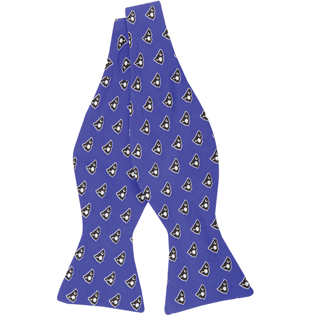 South Carolina Traditional Bow Tie Blue with Navy