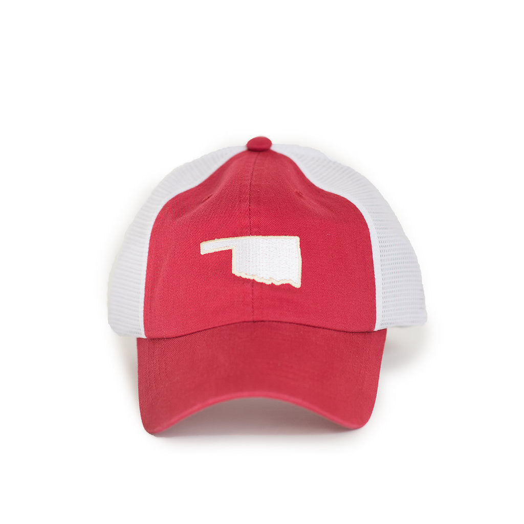 Oklahoma Norman Gameday Trucker Hat Crimson