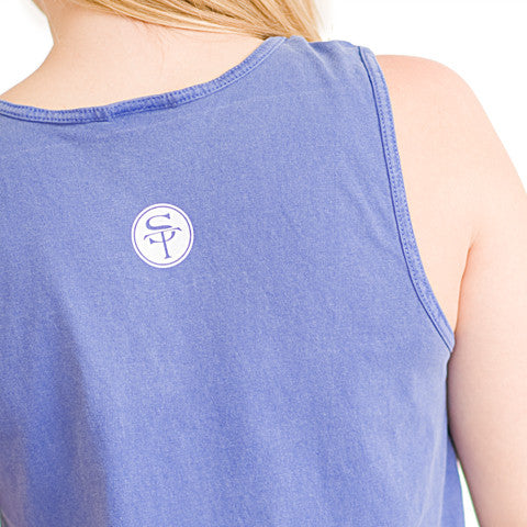 Georgia Love Tank Blue