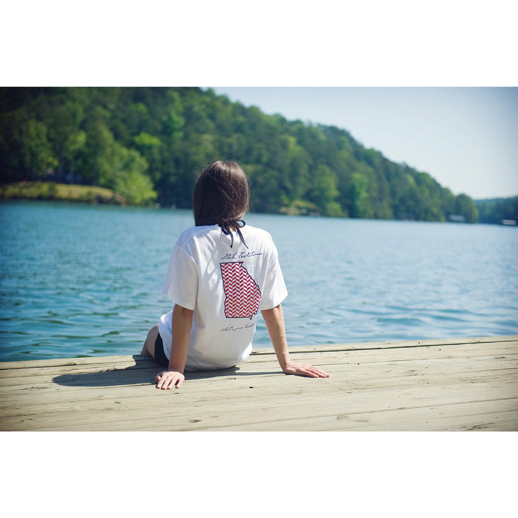 Mississippi Starkville Herringbone T-Shirt