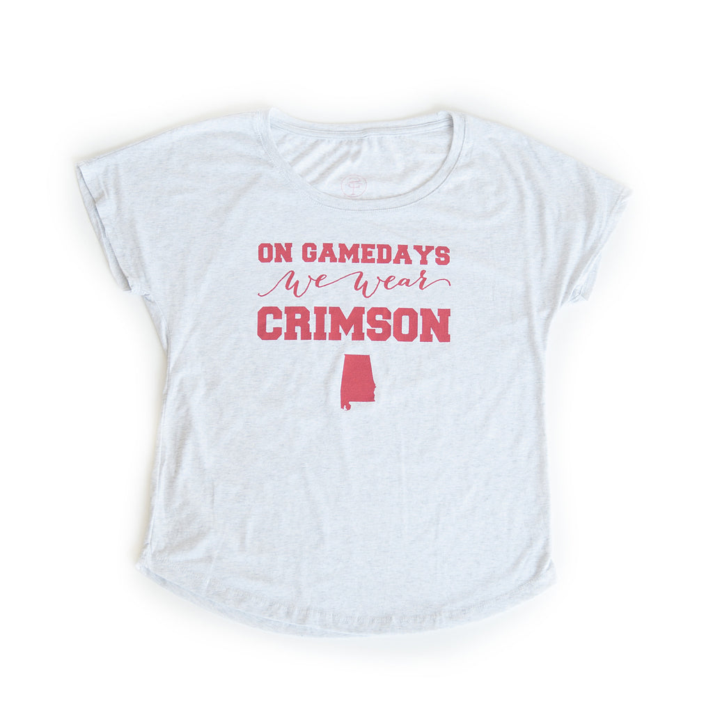 Alabama Women's Gameday T-shirt White